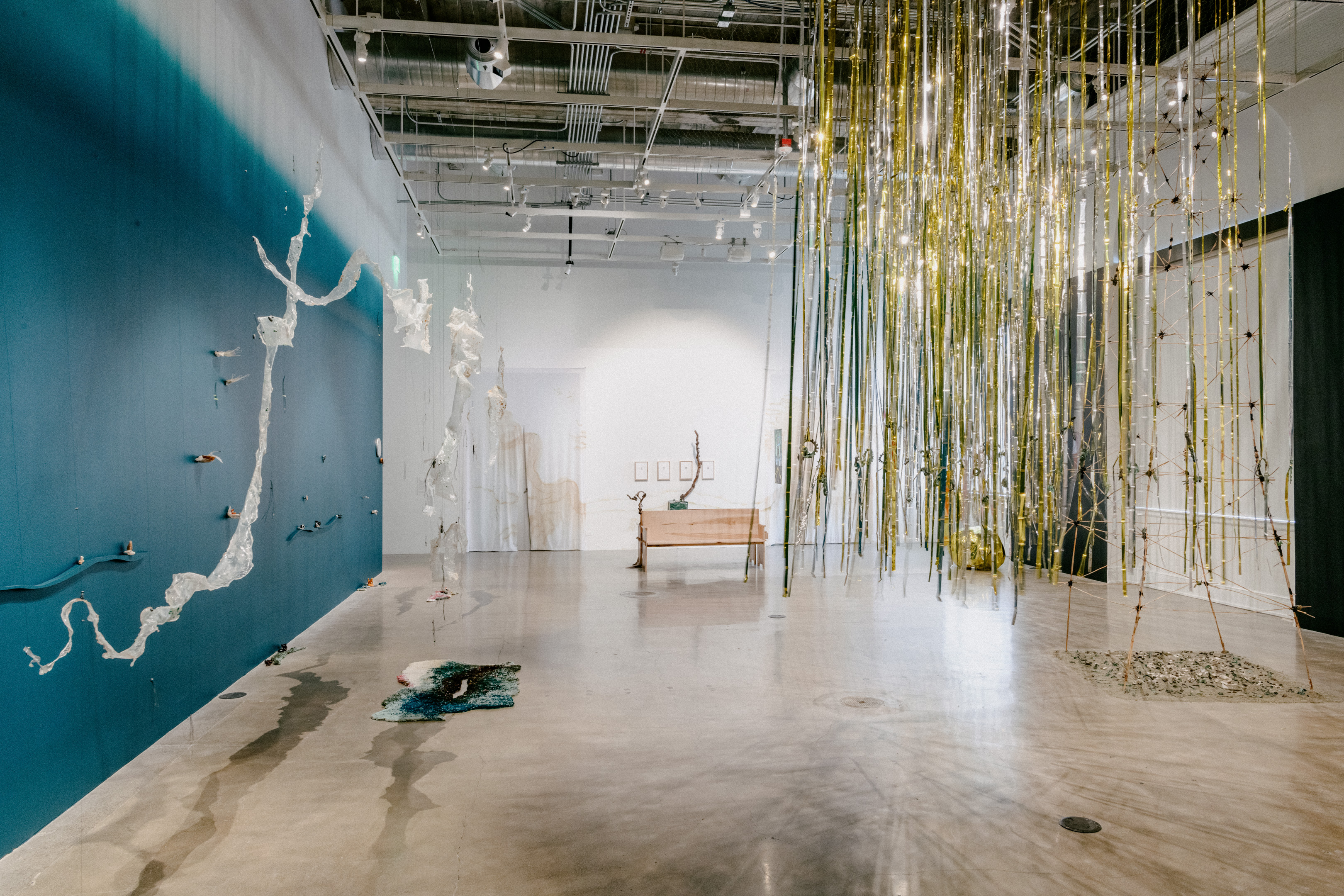 Installation view of the exhibition When Unearthed Sights Collide at the SFAC Main Gallery
