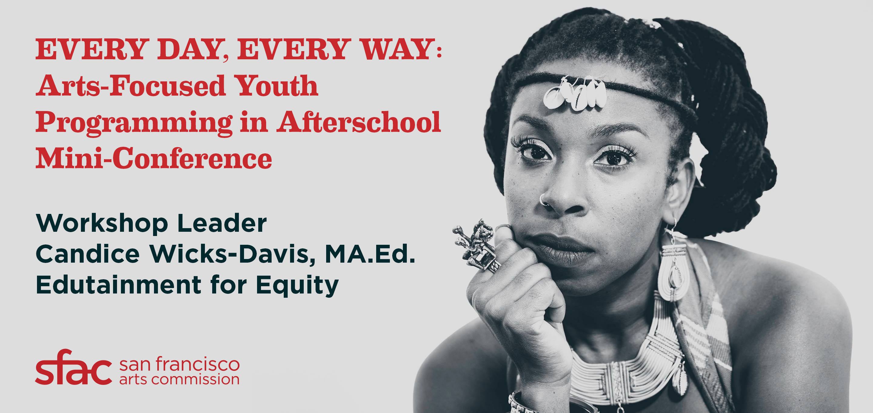 Workshop leader Candice Wicks-Davis, MA.Ed. Workshop leader Candice Wicks-Davis, MA.Ed.