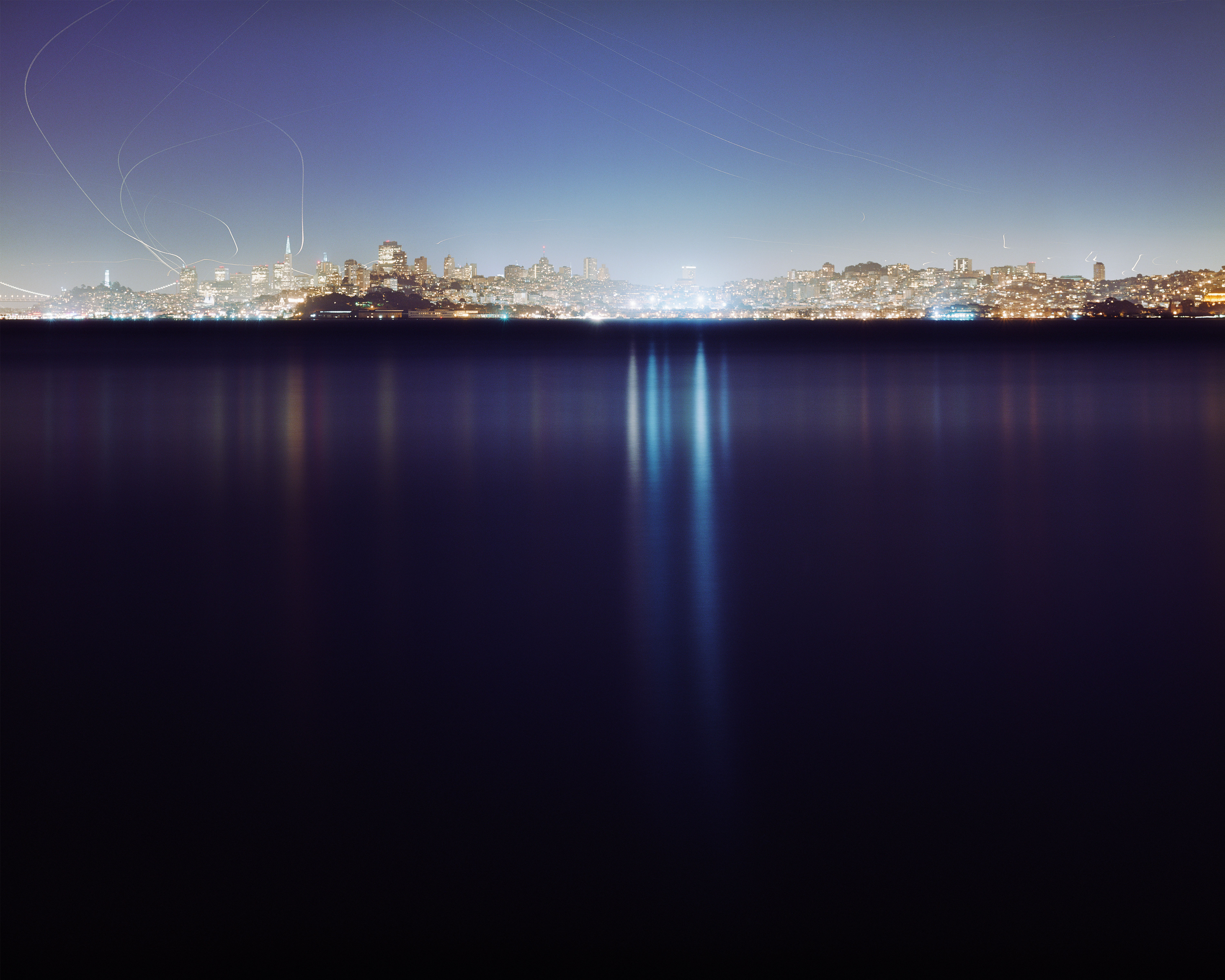 Christina Seely, Lux: Metropolis 37° 46'N122°26'W (San Francisco), 2005-2010. Archival inkjet print