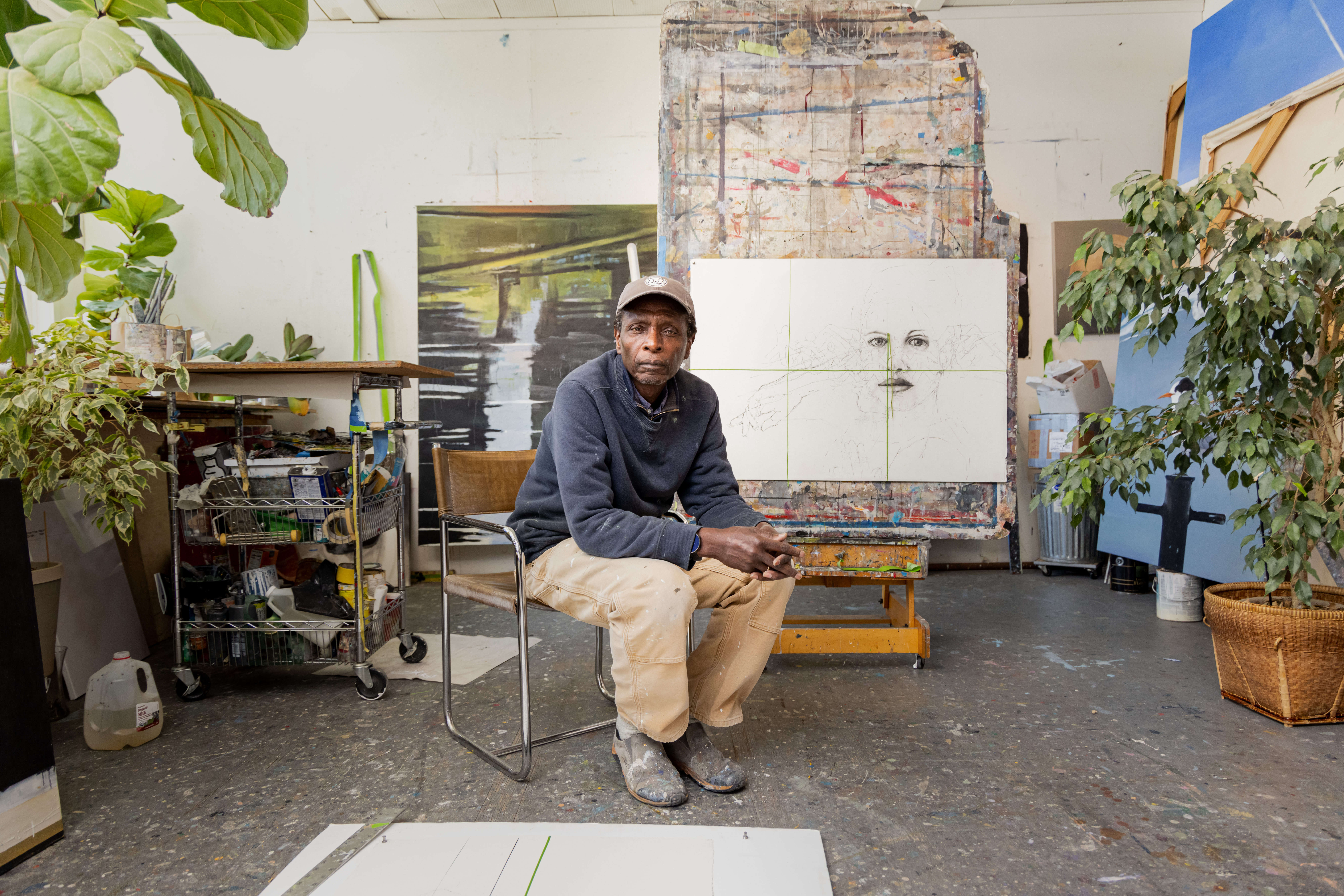 2024 Dream Keeper Initiative grantee Shipyard Trust for the Arts | Shipyard Artist Stephen Namara. May 10, 2025. Photo by Jason Henry