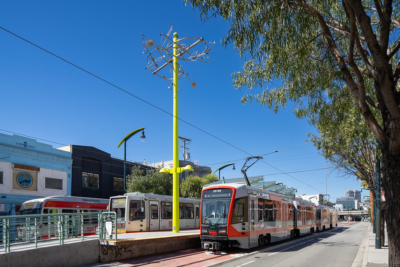 Artist Moto Ohtake’s proposal for the 4th and Brannan Platform Station