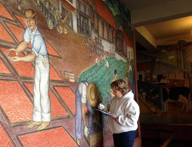 Coit Tower Mural Restoration