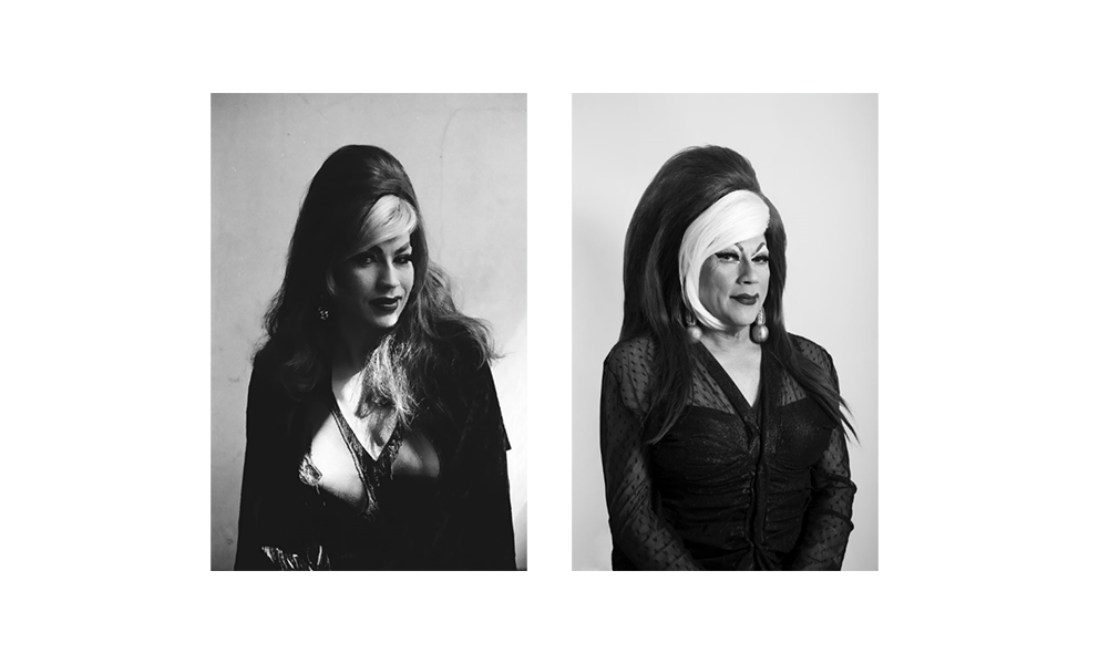 Image credits: L-R: Matt Ager, Juanita, 1992; Marcel Pardo Ariza, Juanita, 2022 Black and White Portrait Images of Juanita MORE! from 1993 and 2022