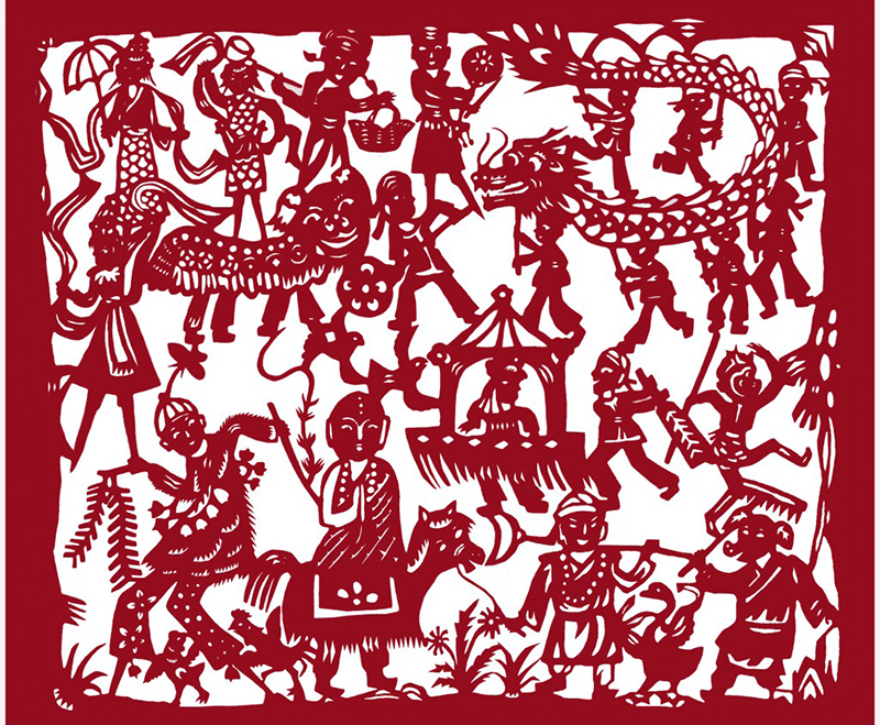 Artist Yumei Hou final mural design