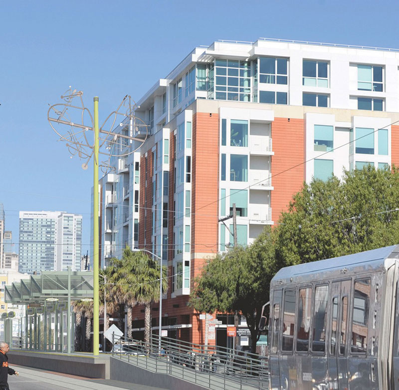 Artist Moto Ohtake’s proposal for the 4th and Brannan Platform Station Artist Moto Ohtake’s proposal for the 4th and Brannan Platform Station
