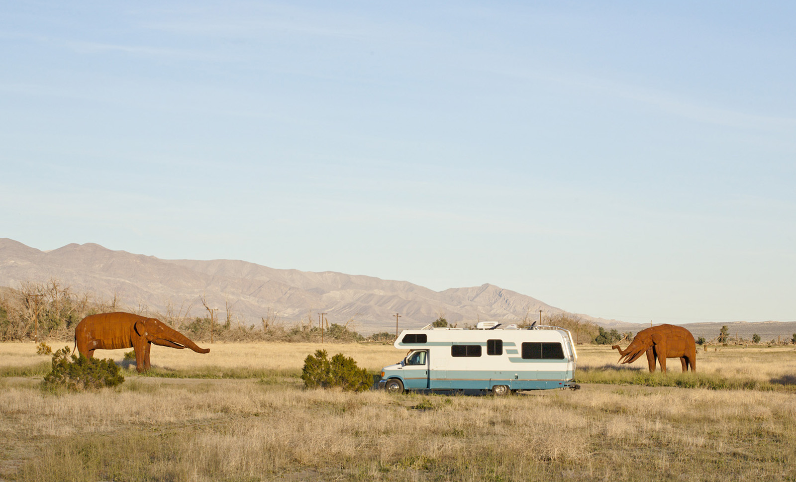 David Gardner, Dry Camping, Anza-Borrego, CA.